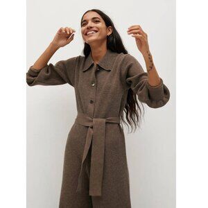 Mango Belt Knitted Jumpsuit